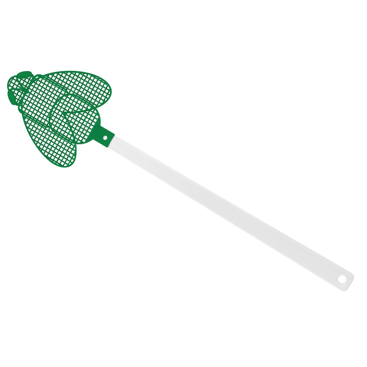 HE7153-0-2Fliegenklatsche _Brummi_ weiss_ gruen