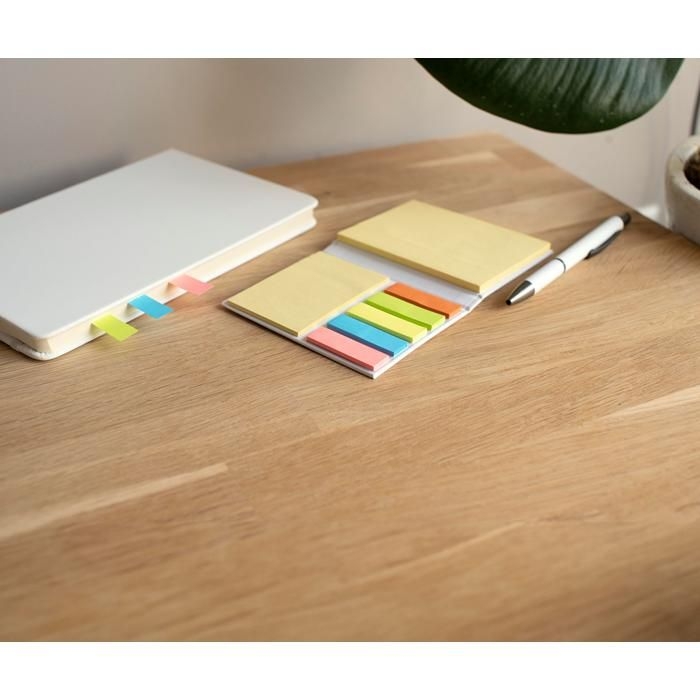 GI8011-05Haftnotizen aus Karton Duke_ blau