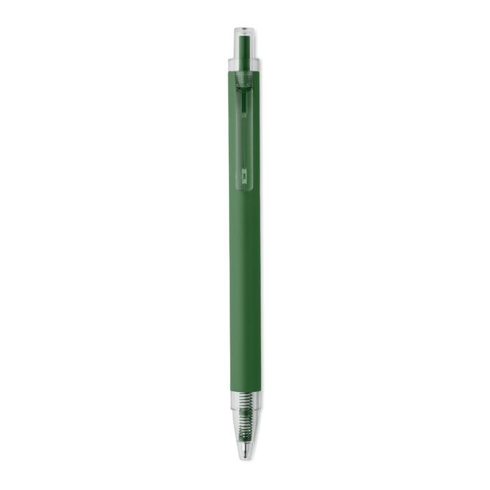 MO3185-09Nosta Druckkugelschreiber recy. Alu_ gruen