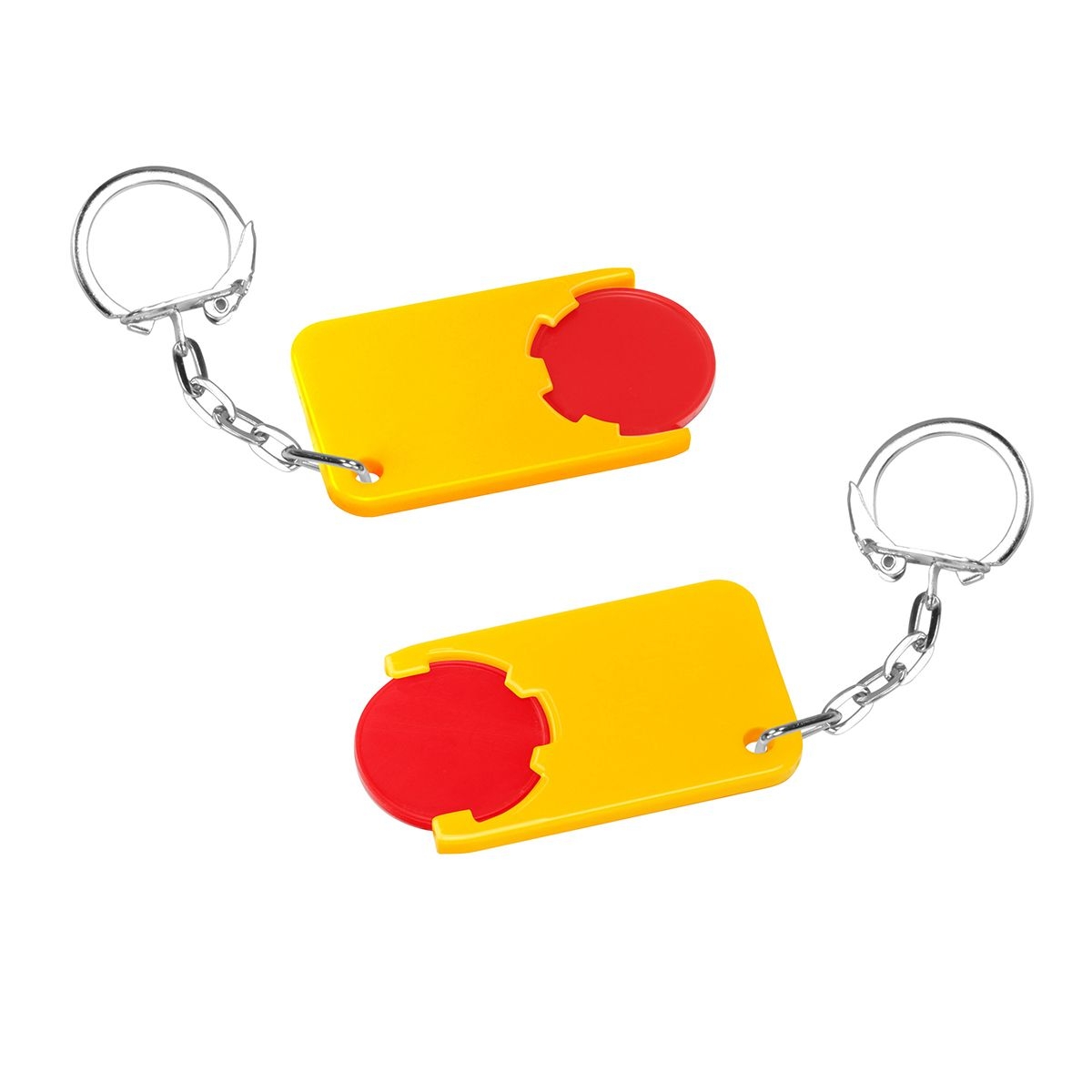 HE7454K-1-4Chiphalter mit 1€-Chip _Beta_ rot_ gelb