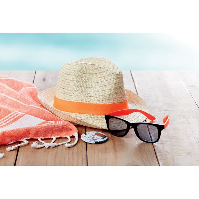 MO9341-10Boogie Papierstroh-Hut_ orange