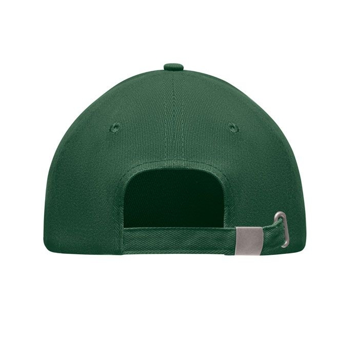 MO6875-60Long Beach Singa Baseball cap 5 panels 260g_m²_ dunkelgruen