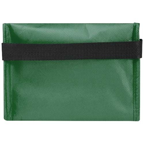 PF130082-5Spectrum Kuehltasche aus recyceltem GRS Non Woven fuer 6 Dosen 4 L_ gruen