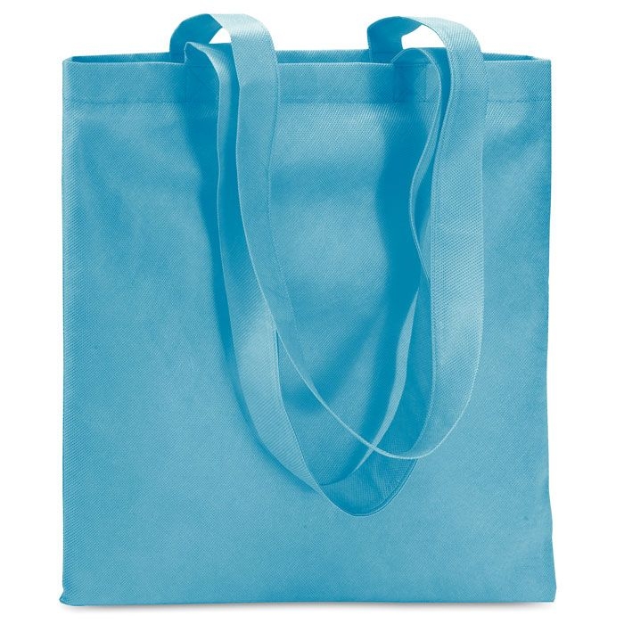 IT3787-12Totecolor Einkaufstasche aus Vliesstoff_ tuerkis