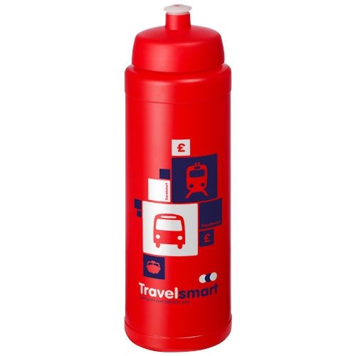 PF210689-21Baseline® Plus grip 750 ml Sportflasche mit Sportdeckel_ rot