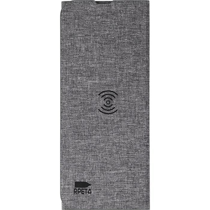 GI1015147-03rPET kabellose Schnell-Ladematte Selene_ grau