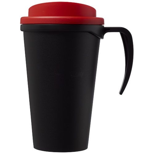 PF210004-16Americano® Grande 350 ml Isolierbecher_ schwarz_rot