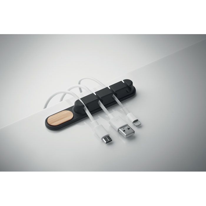 MO2824-03Order Kabel-Halter Silikon_ schwarz