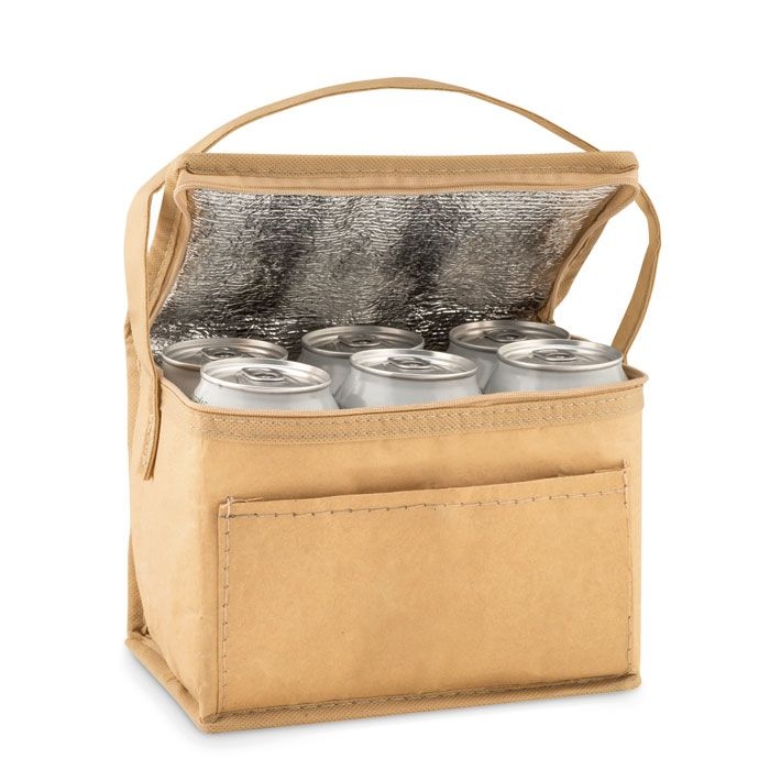 MO9881-13Papercool Kuehltasche aus Kraftpapier_ beige