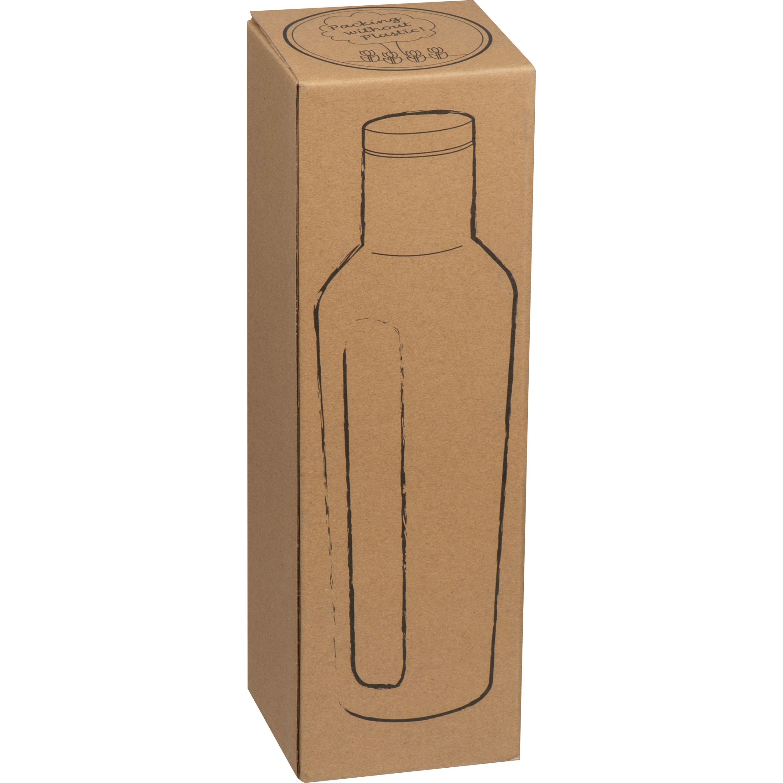 MA61199-07Vakuum Isolierflasche aus Edelstahl_ 500ml NATALIE_ silbergrau