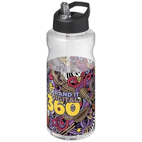 PF210176-8H2O Active® Big Base 1L Sportflasche mit Ausgussdeckel_ schwarz