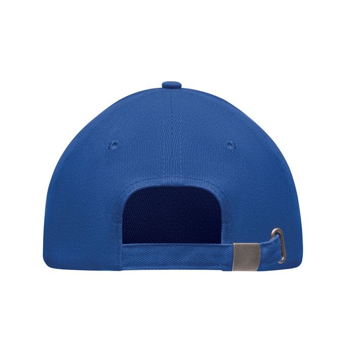 MO6875-37Long Beach Singa Baseball cap 5 panels 260g_m²_ koenigsblau