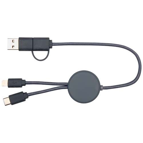 PF124427-4Citala 30 cm 5-in-1 Kabel aus recyceltem Kunststoff fuer Datenuebertragung und 27W Schnellladung_ hale