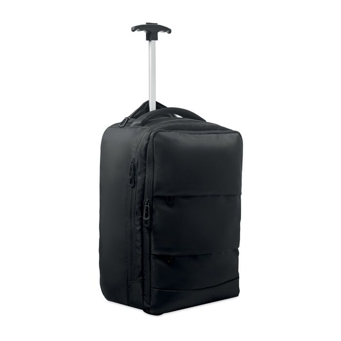 MO2985-03Magnate Rucksack-Trolley 290T RPET_ schwarz