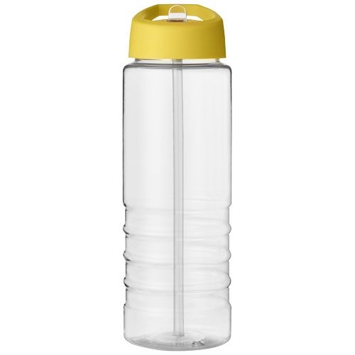 PF210877-13H2O Active® Treble 750 ml Sportflasche mit Ausgussdeckel_ transparent_gelb