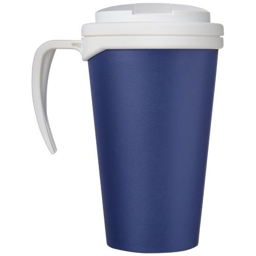 PF210421-10Americano® Grande 350 ml Isolierbecher mit auslaufsicherem Schraubverschluss_ blau_weiss