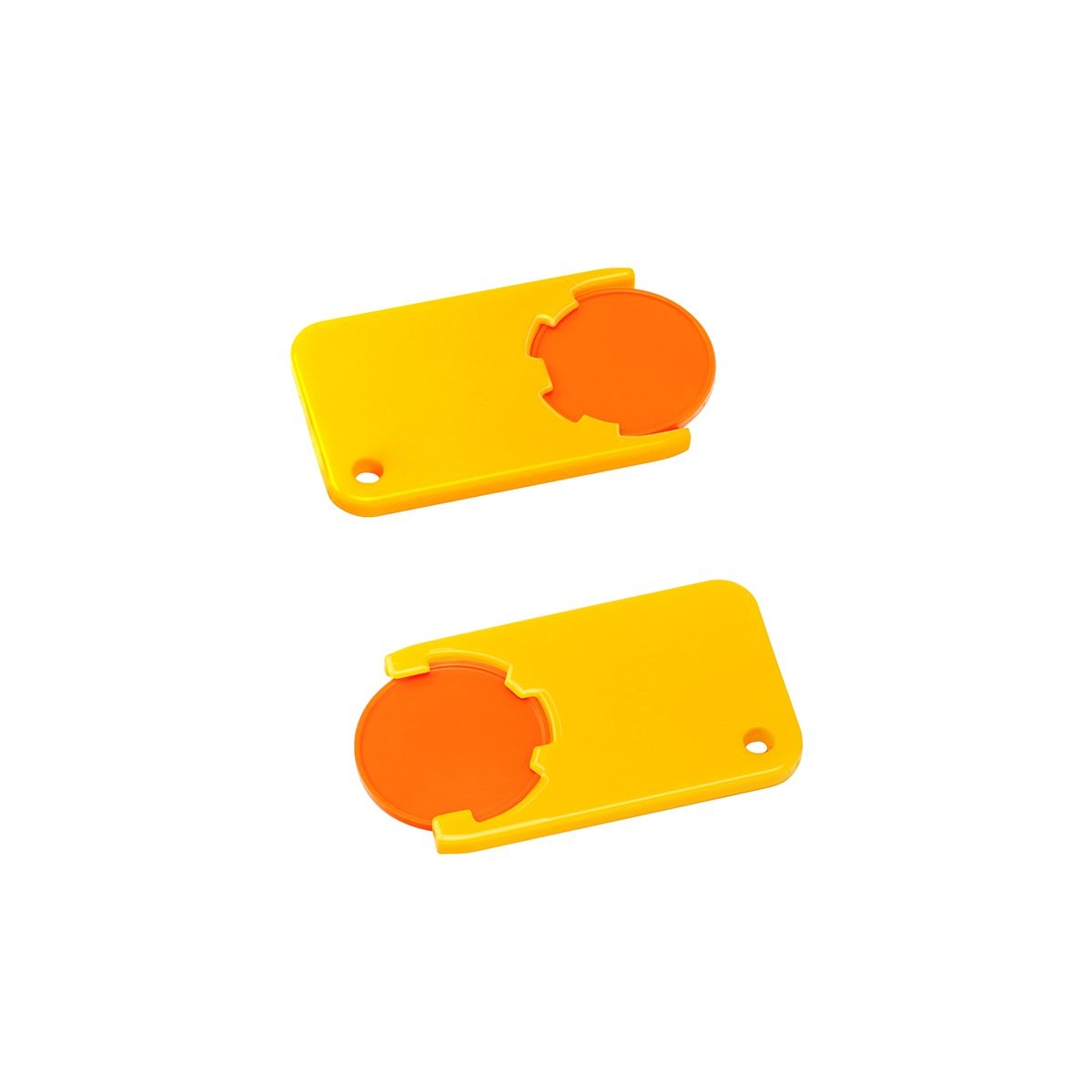 HE7454-5-4Chiphalter mit 1€-Chip _Beta_ orange_ gelb