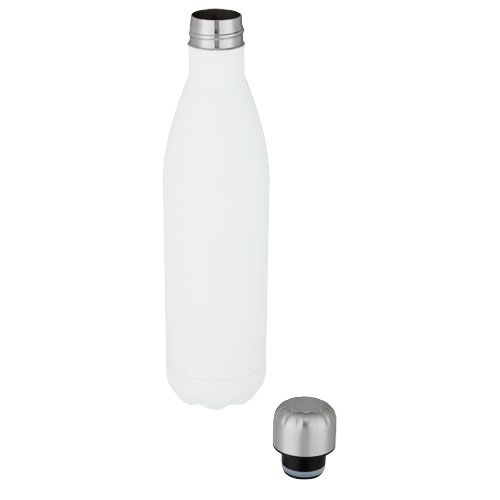 PF100693-1Cove 750 ml vakuumisolierte Edelstahlflasche_ weiss