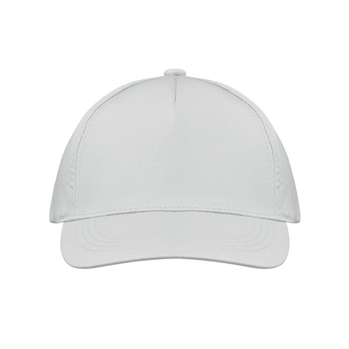 MO1447-06Buzz Baseball cap 5 panels 160g_m²_ weiss