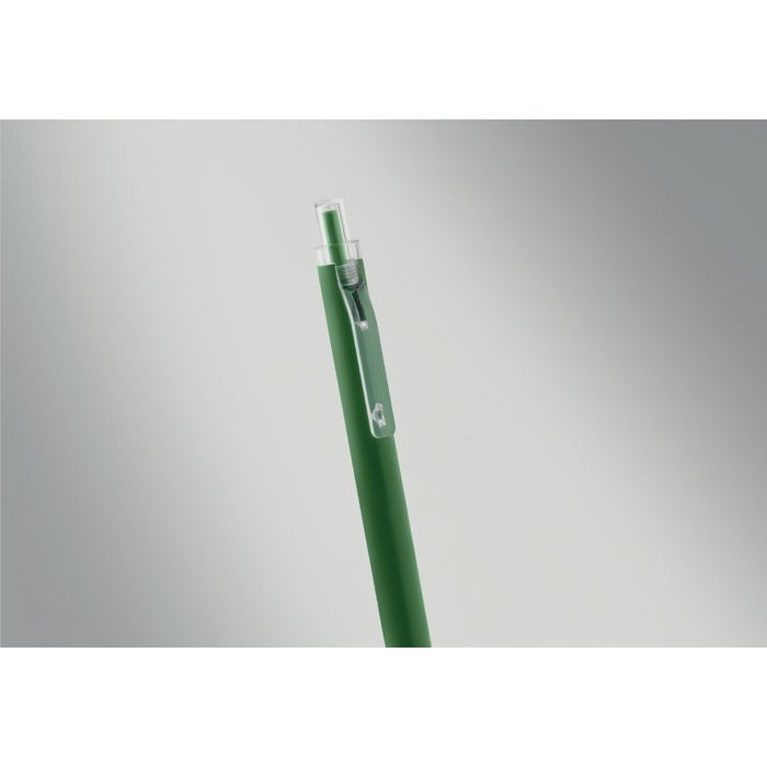 MO3185-09Nosta Druckkugelschreiber recy. Alu_ gruen