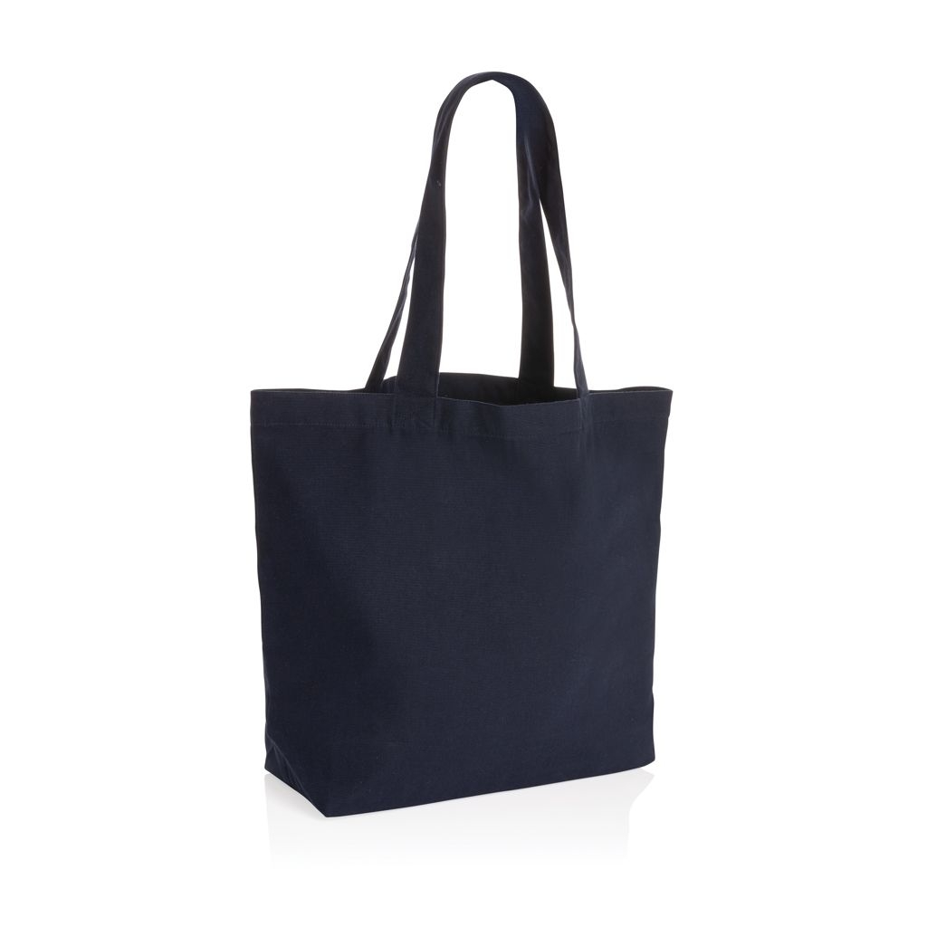 XDP762.96-5Impact Aware™ 240g_m² rcCanvas Shopper _ Tasche_ ungefaerbt_ navy blau