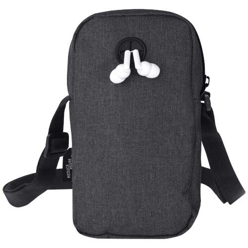 PF130078-3Ross Handytasche aus recyceltem GRS-Material_ heather charcoal