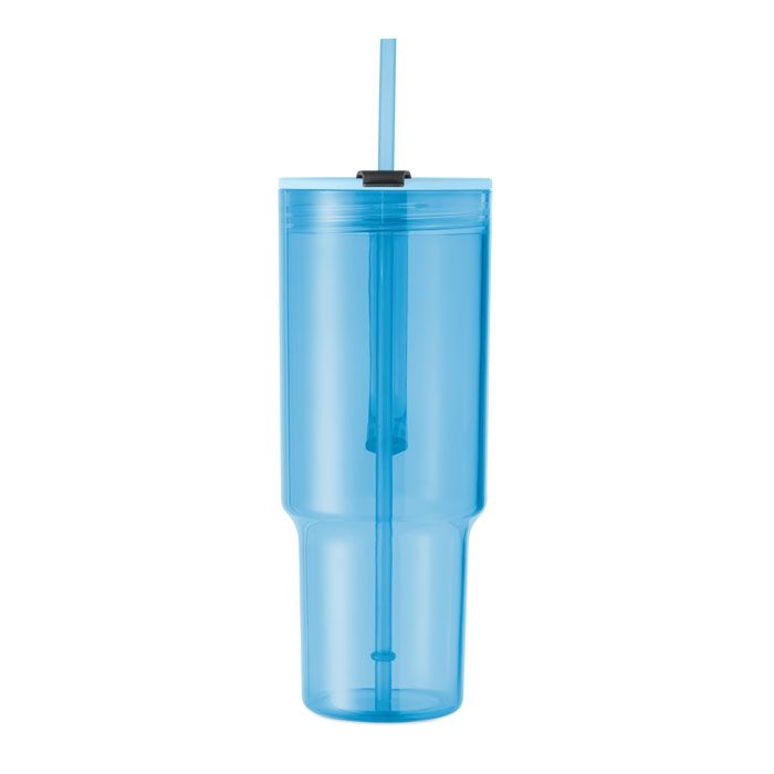 MO2964-52Mugora Trinkbecher RPET 1200ml_ transparent hellblau