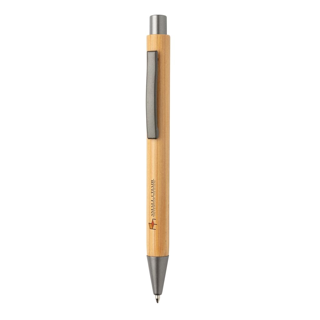 XDP610.56-9Slim Design Bambus Stift_ braun