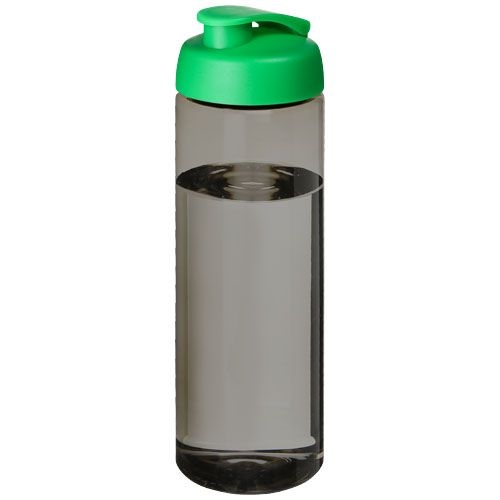 PF210483-4H2O Active® Eco Vibe 850 ml Sportflasche mit Klappdeckel_ kohle_gruen