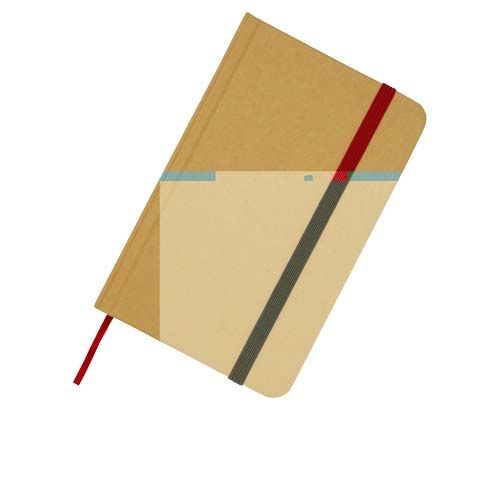 PF106022-4Reed A6 Hardcover Notizbuch_ blanko_ aus recyceltem Material_ waldgruen