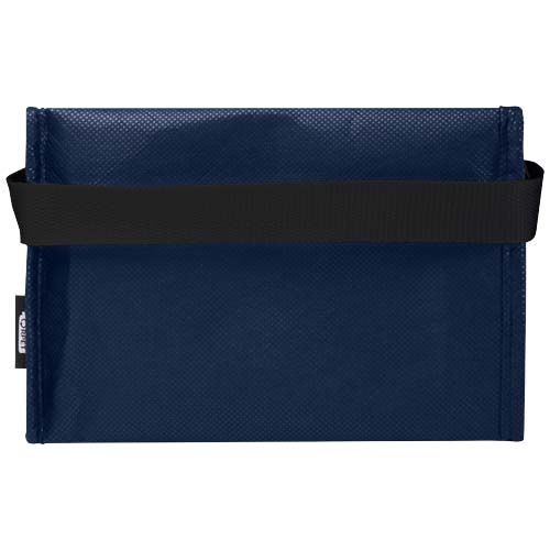 PF130082-4Spectrum Kuehltasche aus recyceltem GRS Non Woven fuer 6 Dosen 4 L_ navy