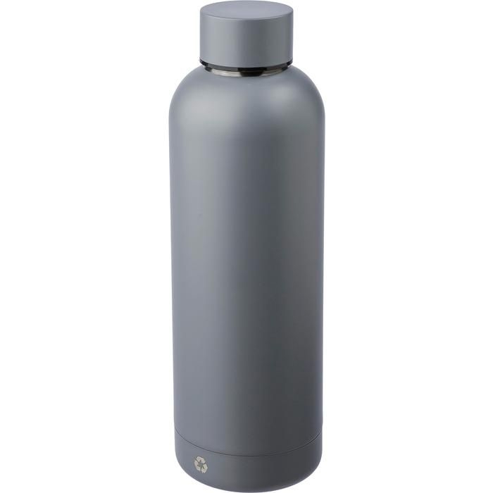 GI971864-02Flasche aus recyceltem Edelstahl _500 ml_ Isaiah_ weiss