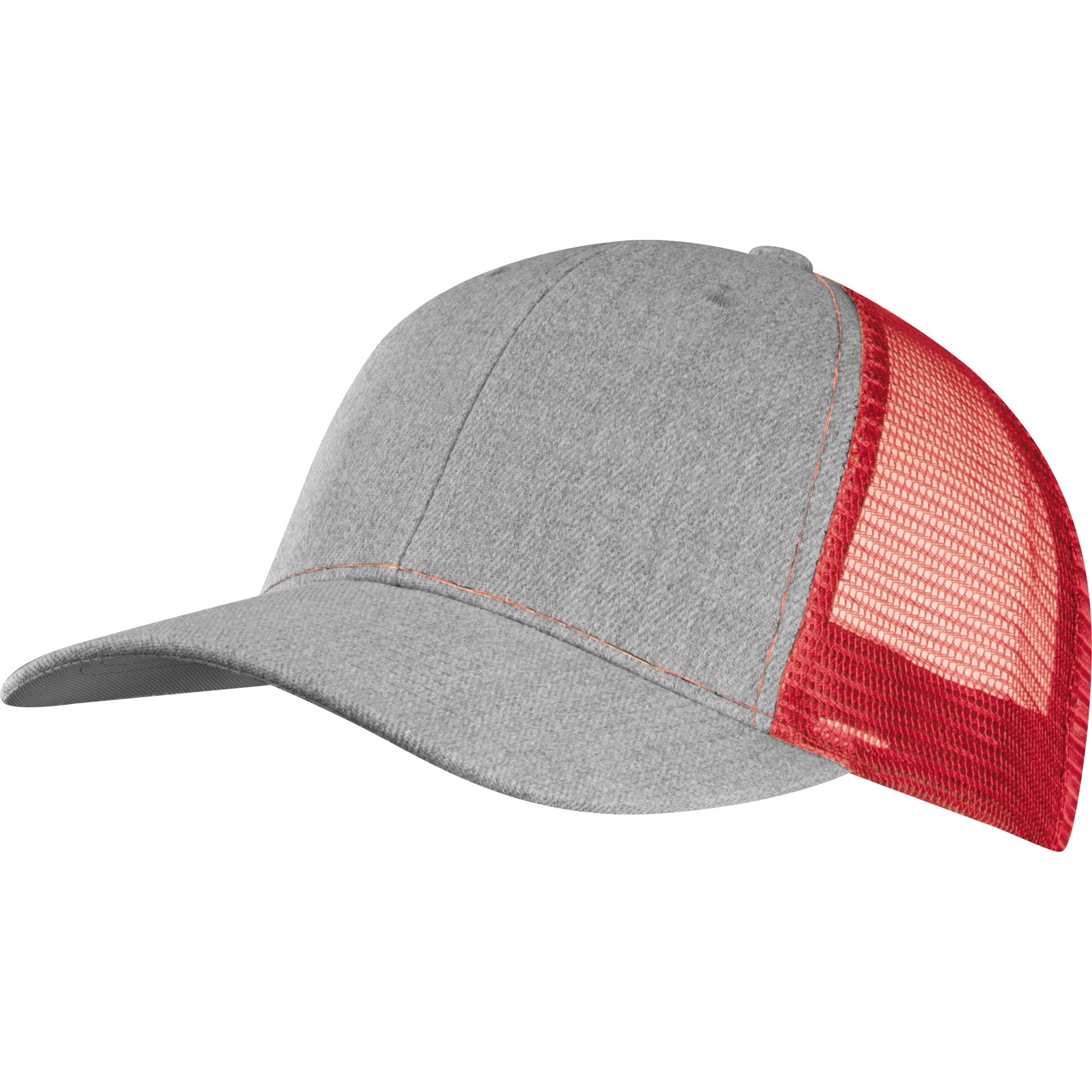 MA51475-05Baseballcap mit Netz FRANKLIN_ rot