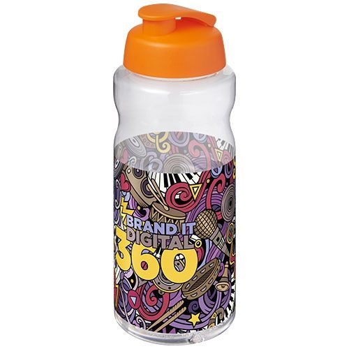 PF210175-4H2O Active® Big Base 1L Sportflasche mit Klappdeckel _ orange