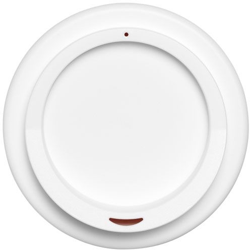 PF210002-22Americano® 350 ml Isolierbecher mit Schutzring_ orange_weiss