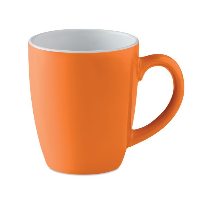 MO9242-10Colour Trent Keramische mok 290 ml_ orange