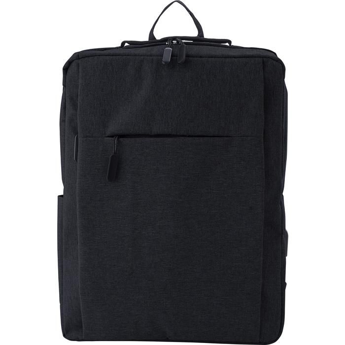 GI864735-01Polyester _600D_ Rucksack Carlito_ schwarz