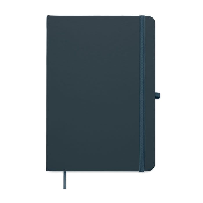 MO3124-85Arcoloop DIN A5 Notizbuch recy. PU_ marineblau