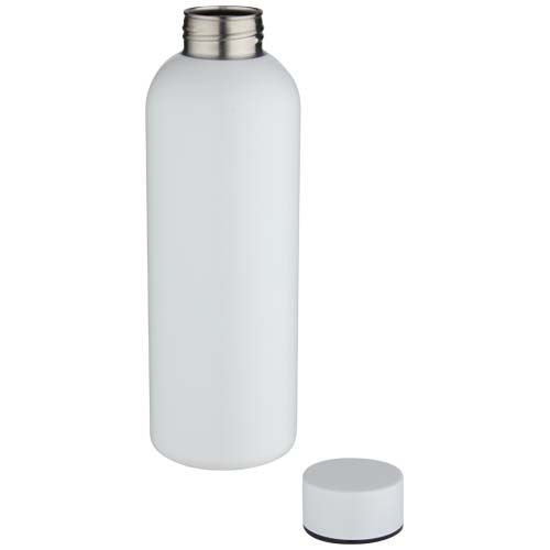 PF100920-1Spring 750 ml RCS-zertifizierte einwandige Trinkflasche aus recyceltem Edelstahl_ weiss