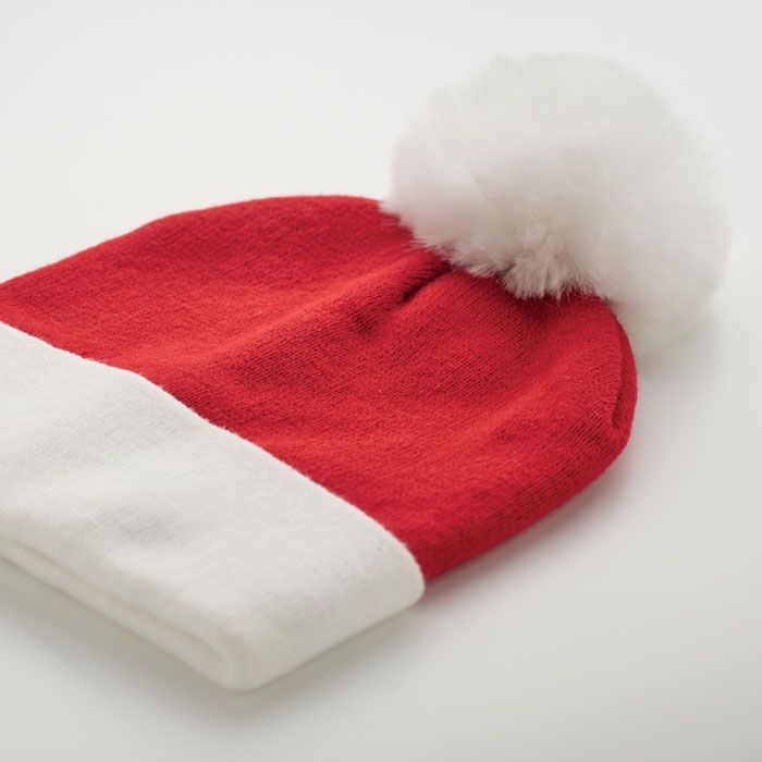 CX1528-05Mensa Weihnachtliche Strickmuetze_ rot