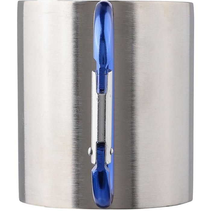 GI8245-08Doppelwandiger Kaffeebecher aus Edelstahl _185 ml_ Nella_ rot