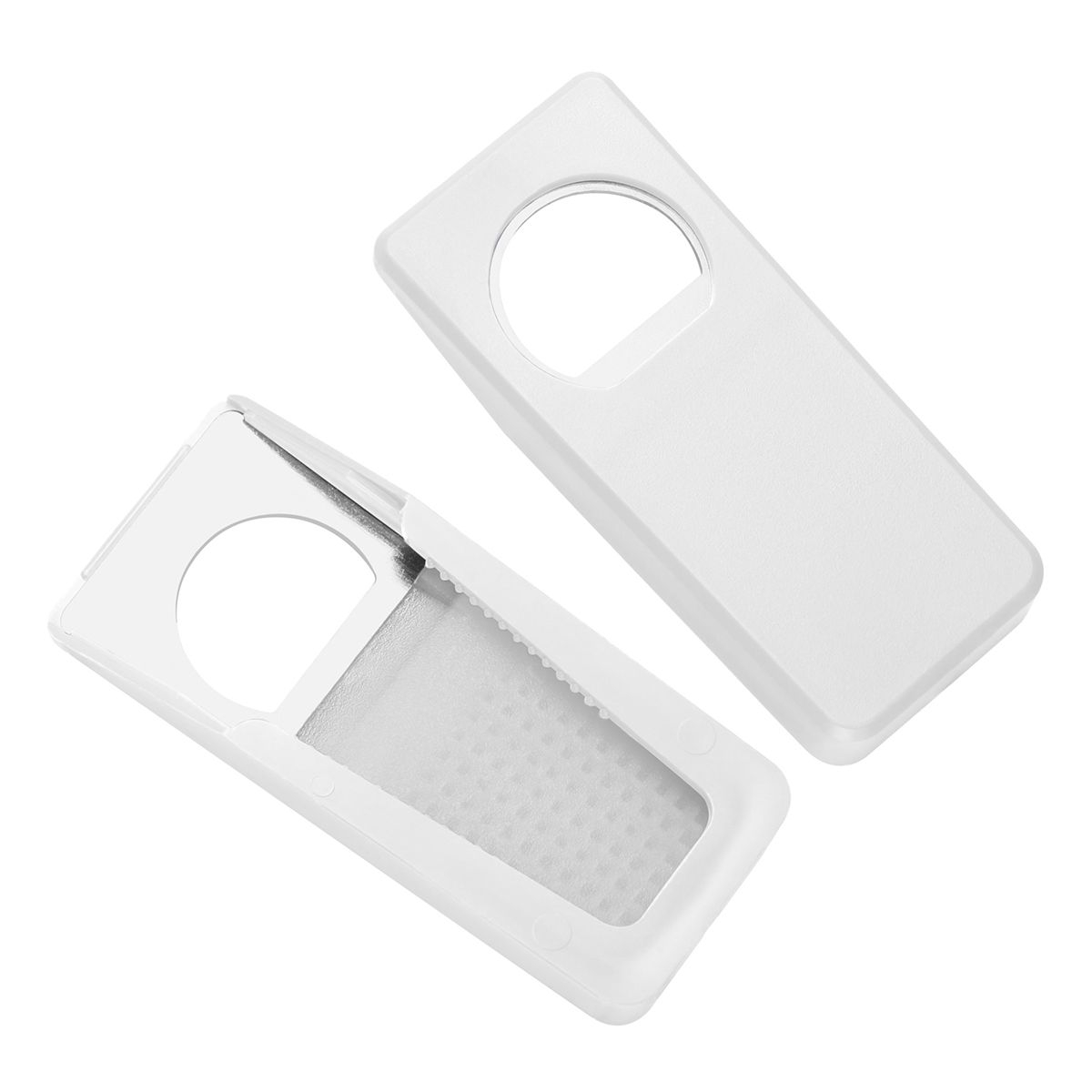 HE7104-0Flaschenoeffner mit Verschluss _Alpha_ weiss