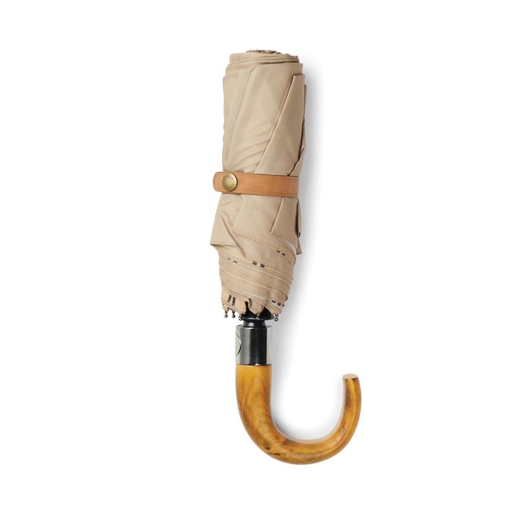 XDV85001-9VINGA Bosler AWARE™ 21_ faltbarer Schirm aus recyceltem PET_ beige