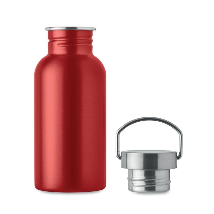 MO2562-05Florence Sing Einwandige Trinkflasche 500 ml_ rot