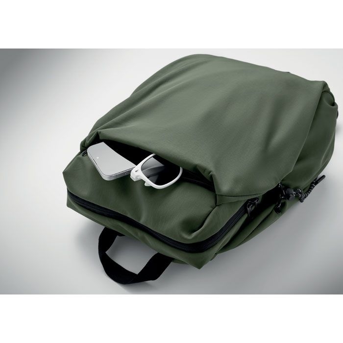 MO3180-60Napa 16_ Laptop-Rucksack Nylon_ dunkelgruen