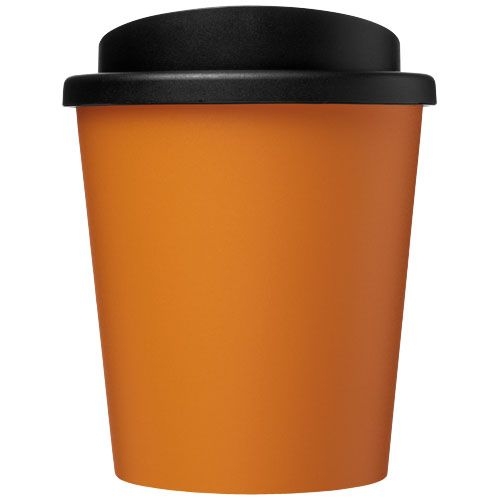 PF210452-3Americano® Espresso 250 ml recycelter Isolierbecher _ orange_schwarz