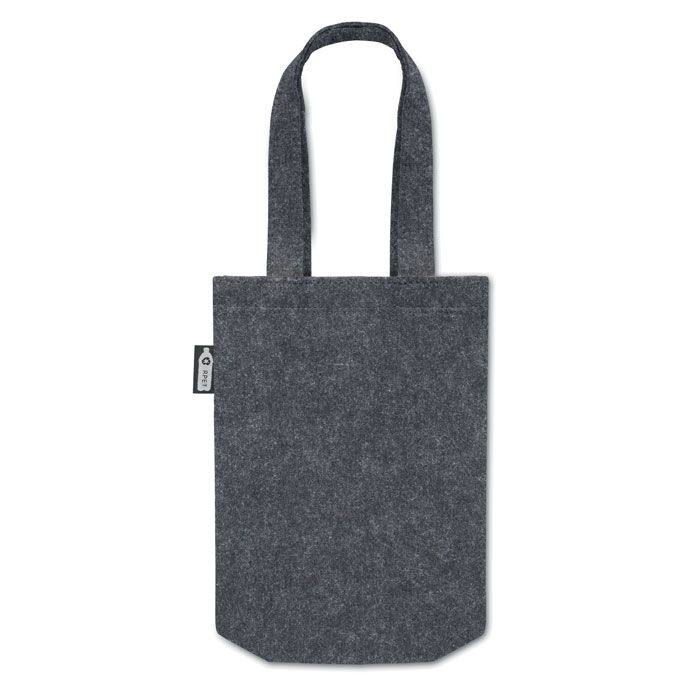 MO2408-15Feltote Kleine Tasche RPET-Filz_ steingrau