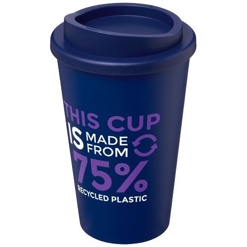 PF210422-32Americano® Eco 350 ml recycelter Becher_ blau