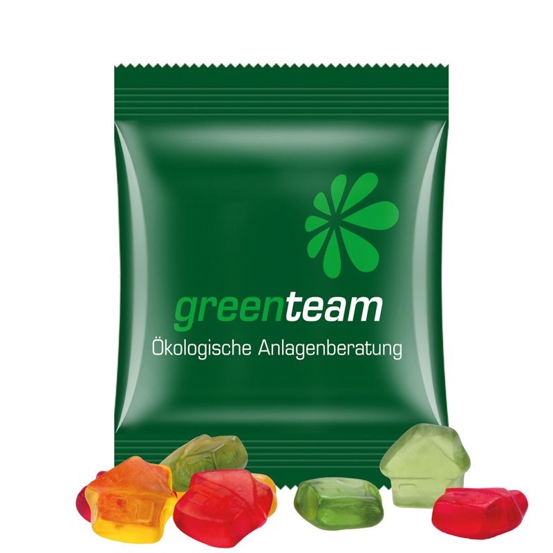 JG15062-11Minituete 15g_ Fruchtgummi Standardformen_ Haus_ weisse Folie