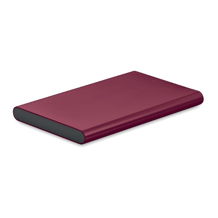 MO6825-02Powerflat C 4000mAh Powerbank Typ C_ bordeaux